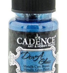 Cadence Dora Glas & Porselein verf Metallic Dora blauw