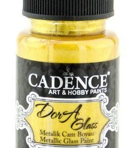 Cadence Dora Glas & Porselein verf Metallic Rich gold