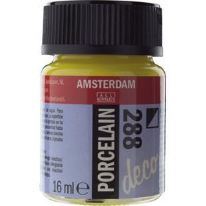 Amsterdam Deco Porselein Heldergeel Dekkend 16 ML Kleur 288