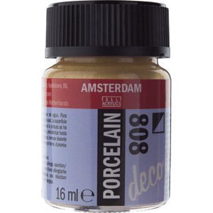 Amsterdam Deco Porselein Goud Dekkend 16 ML Kleur 808