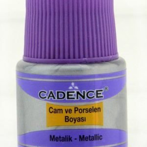 Cadence – Opague Glas & Porselein Verf – Zilver